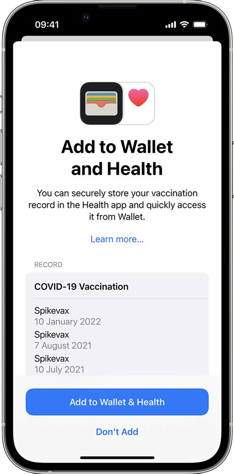 add smart health card to apple health|add covid vaccine record apple health.